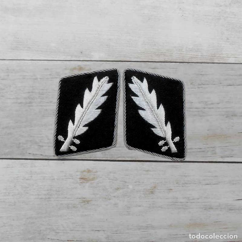 Militaria: Parches de cuello SS Standartenf&uuml;hrer