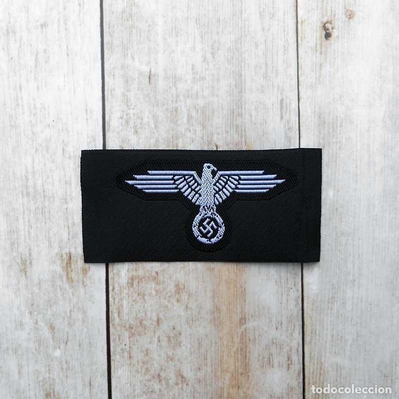 Militaria: &Aacute;guila de gorra Waffen SS, tropa