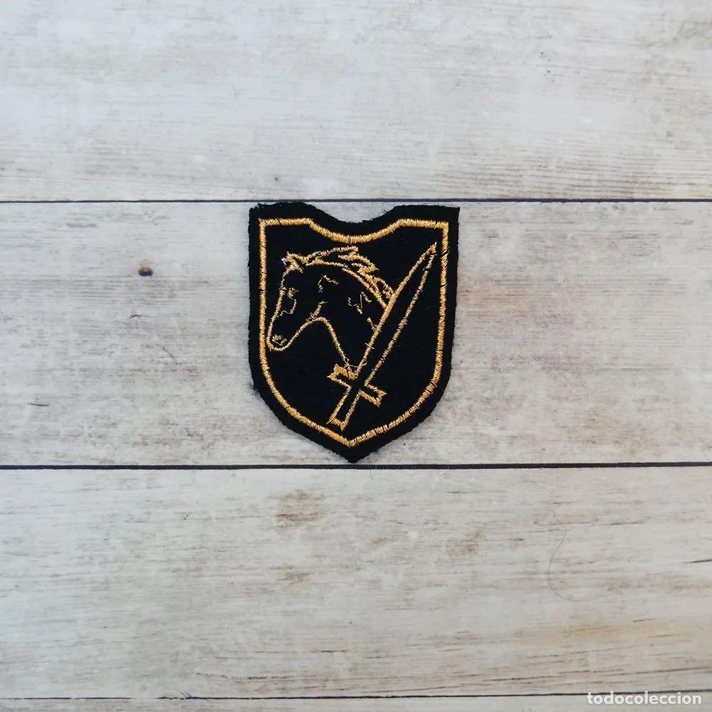 Militaria: Insignia de brazo oficiales SS Florian Geyer 8a divisi&oacute;n caballer&iacute;a