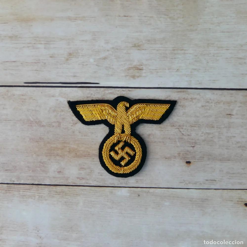 Militaria: &Aacute;guila de brazo para oficiales NSDAP hecho a mano