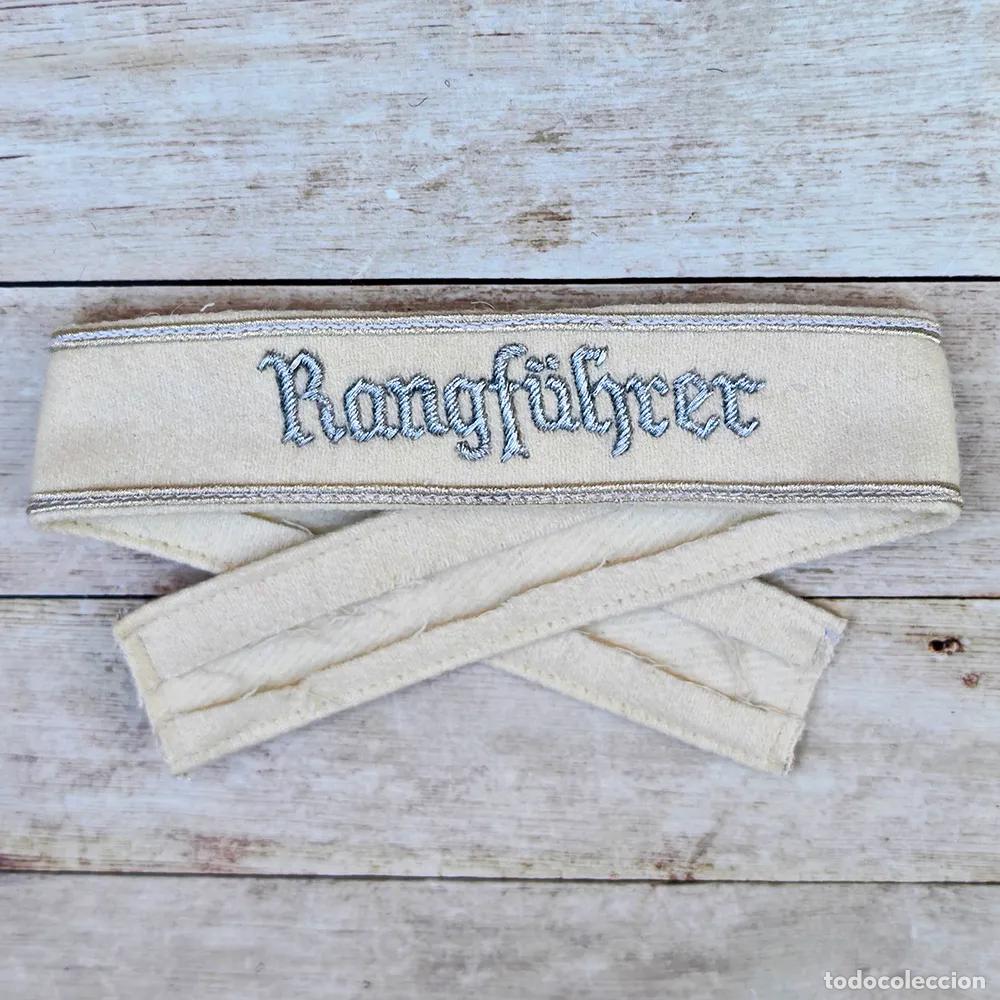 Militaria: Bocamanga SS Rangf&uuml;hrer para l&iacute;der honorario de rango SS-Sturmf&uuml;hrer a SS-Obersturmbannf&uuml;hrer