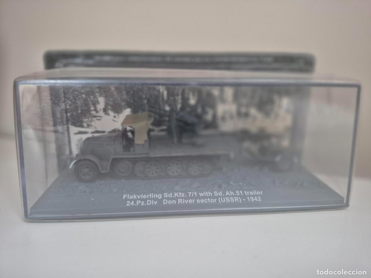 Militaria: 1/72 BLINDADO FLAKVIERLING 7/1 51 TRAILER 24 DON RIVER SECTOR USSR 1942 2WW RUSIA MILITAR