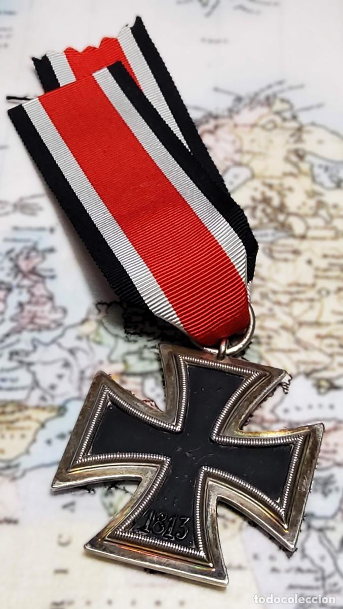 Militaria: CRUZ DE HIERRO DE SEGUNDA CLASE DE ALEMANIA.2&ordf; GUERRA MUNDIAL.MARCAJE FABRICANTE EN ANILLA