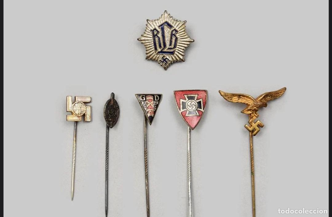 Militaria: Lote alfileres Alemanes &eacute;poca nazi