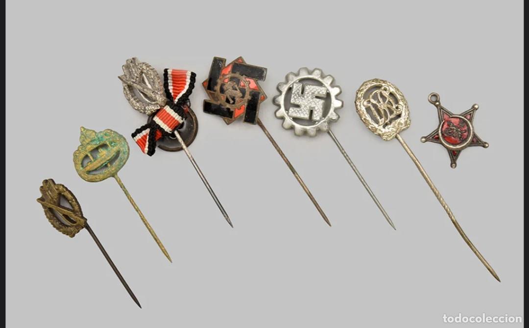 Militaria: Lote alfileres Alemanes &eacute;poca nazi
