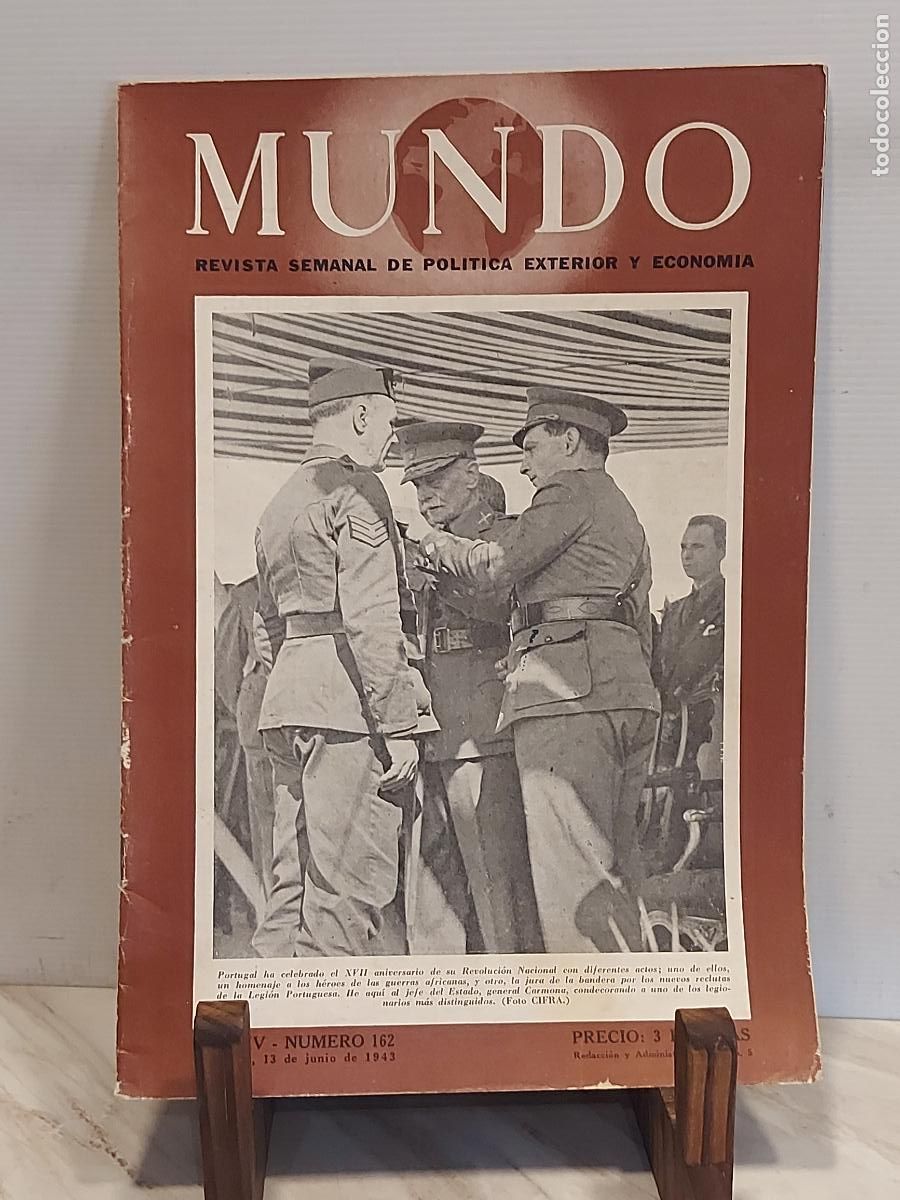 Militaria: 1943 | MUNDO N.&ordm; 162 | II GUERRA MUNDIAL | AVI&Oacute;N MOSQUITO | CAMPA&Ntilde;A DE T&Uacute;NEZ