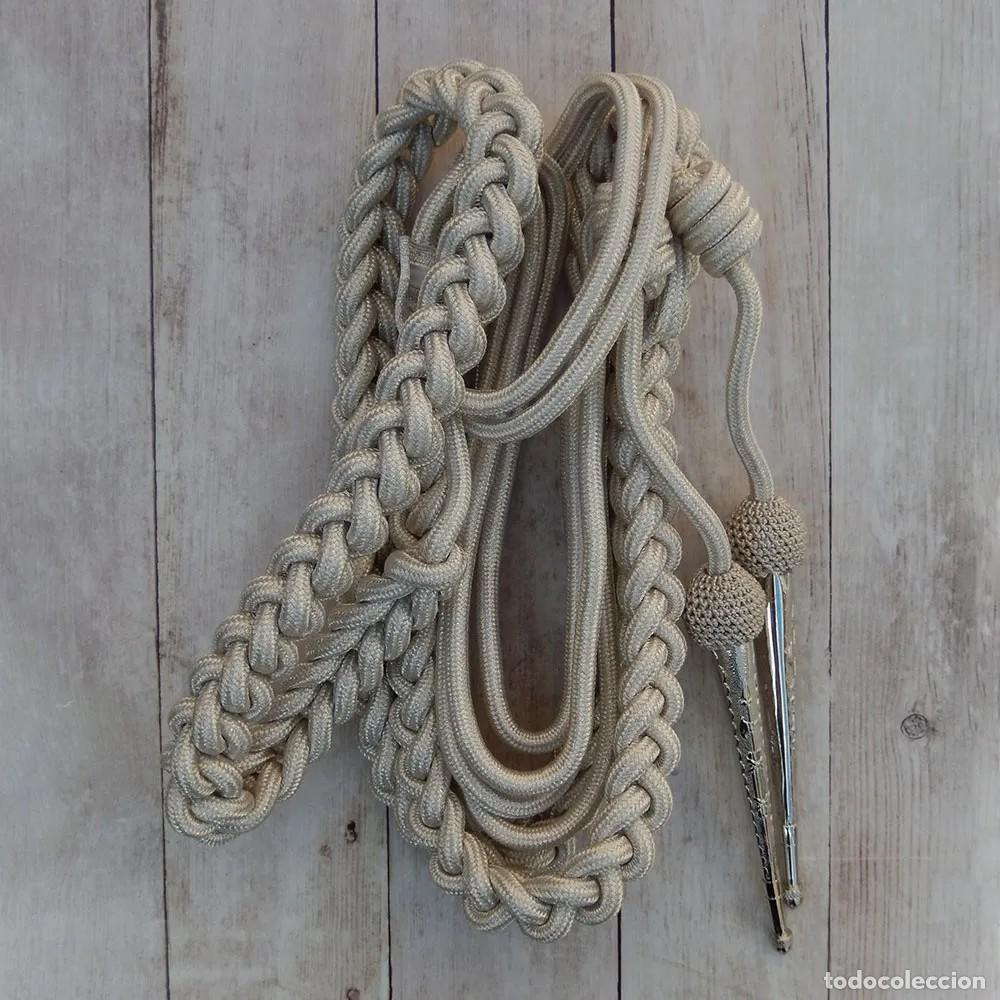 Military Antiques: Aiguillette de oficial de la Wehrmacht con Cord&oacute;n Plateado