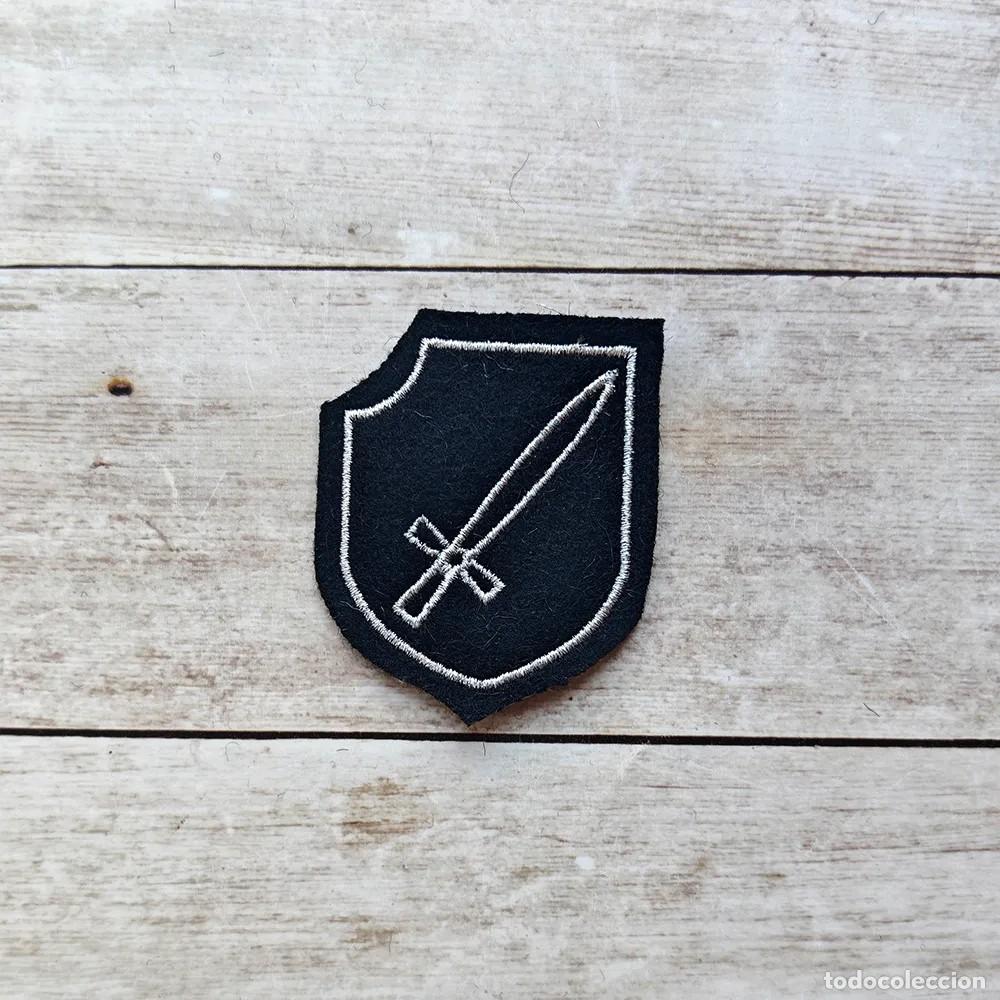 Military Antiques: Insignia de brazo SS Hoerst Wessel 18a divisi&oacute;n granadera