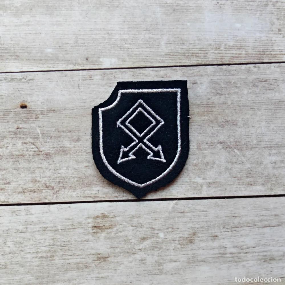 Military Antiques: Insignia de brazo SS Nederland 23a divisi&oacute;n monta&ntilde;era