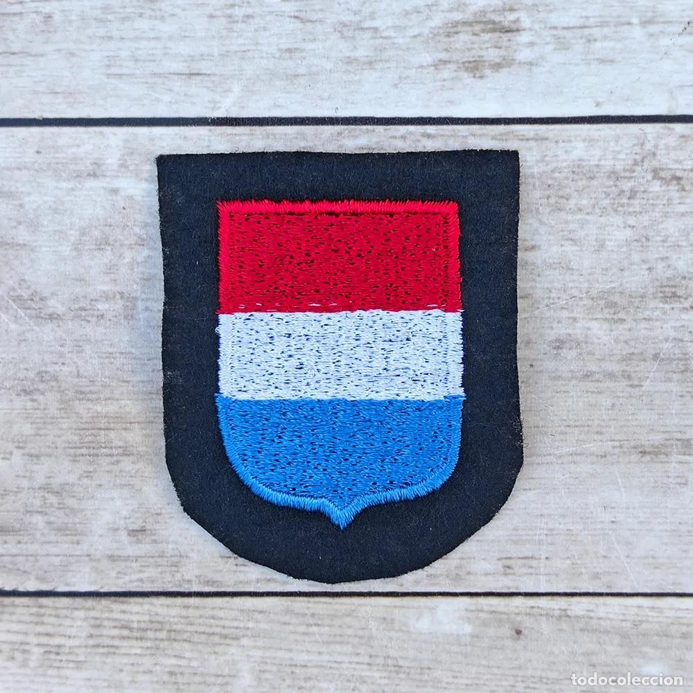 Military Antiques: Escudo de brazo voluntarios Holanda SS Panzer divisi&oacute;n Wiking
