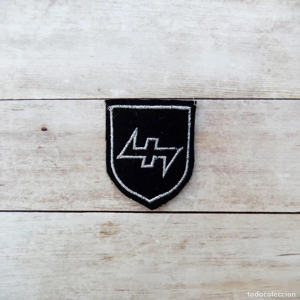 Military Antiques: Insignia de brazo SS Landsturm Nederland 34a divisi&oacute;n granadera