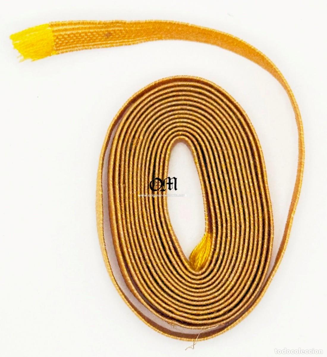 Militaria: Trenza Tropical de rango Marr&oacute;n para el Cuello de los Uniformes y Hombreras de Suboficiales de la LW