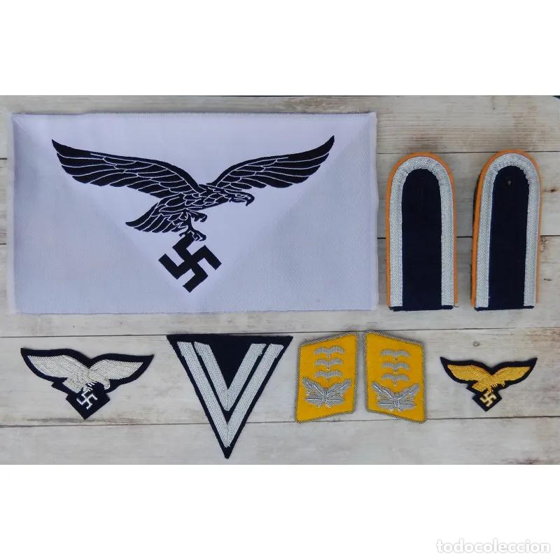 Militaria: Lote de colecci&oacute;n Luftwaffe