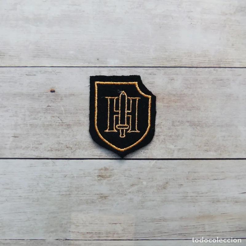Militaria: Insignia de brazo oficiales SS Hohenstaufen 9a divisi&oacute;n Panzer