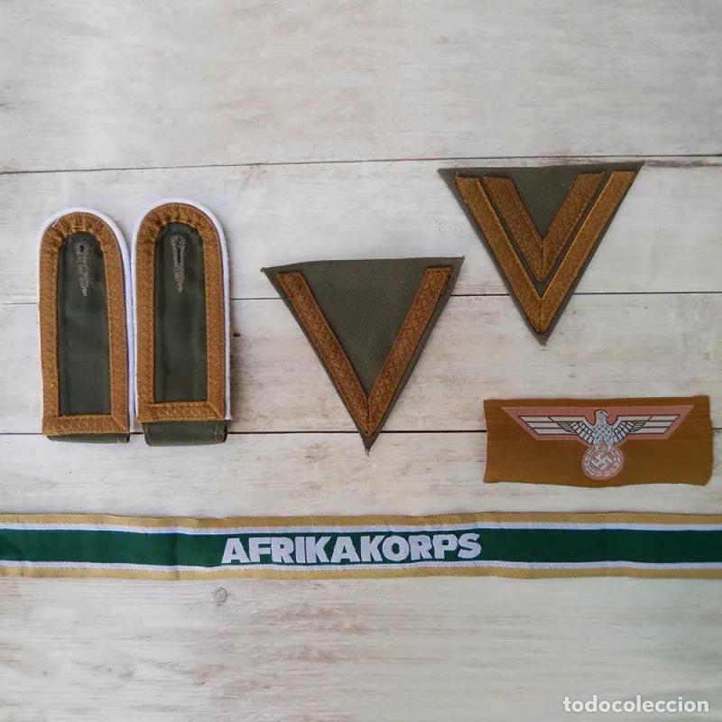Militaria: Lote de colecci&oacute;n DAK Afrika Korps