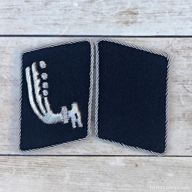 Militaria: Parches de cuello oficiales SS Wiking 5a divisi&oacute;n