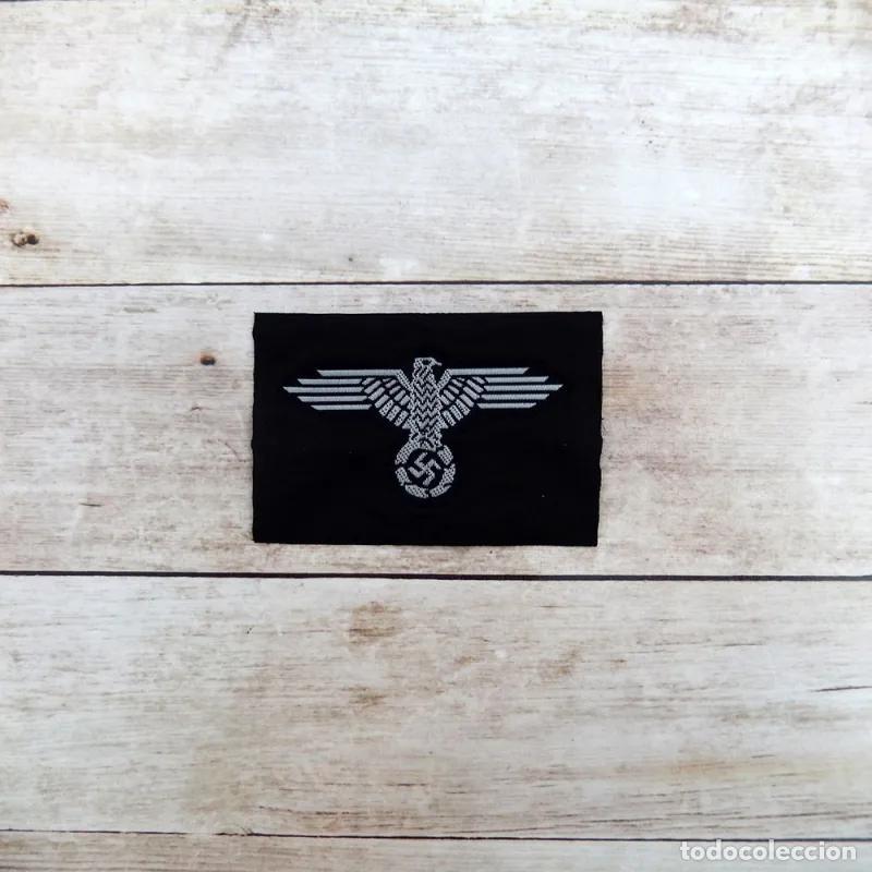 Militaria: &Aacute;guila de gorra Waffen SS para tropas