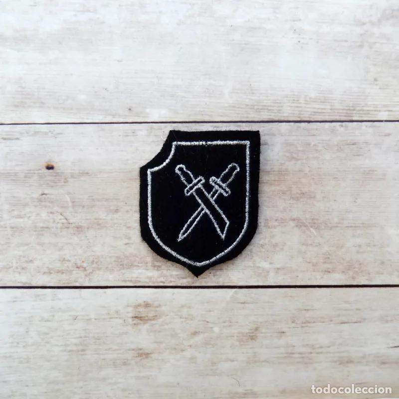 Militaria: Insignia de brazo SS Wallonien 28a divisi&oacute;n granadera