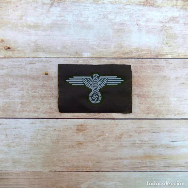 Militaria: &Aacute;guila de gorra Waffen SS de tropas