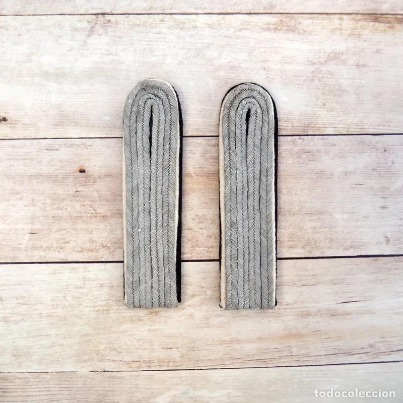 Militaria: Hombreras SS oficiales infanter&iacute;a (coser)