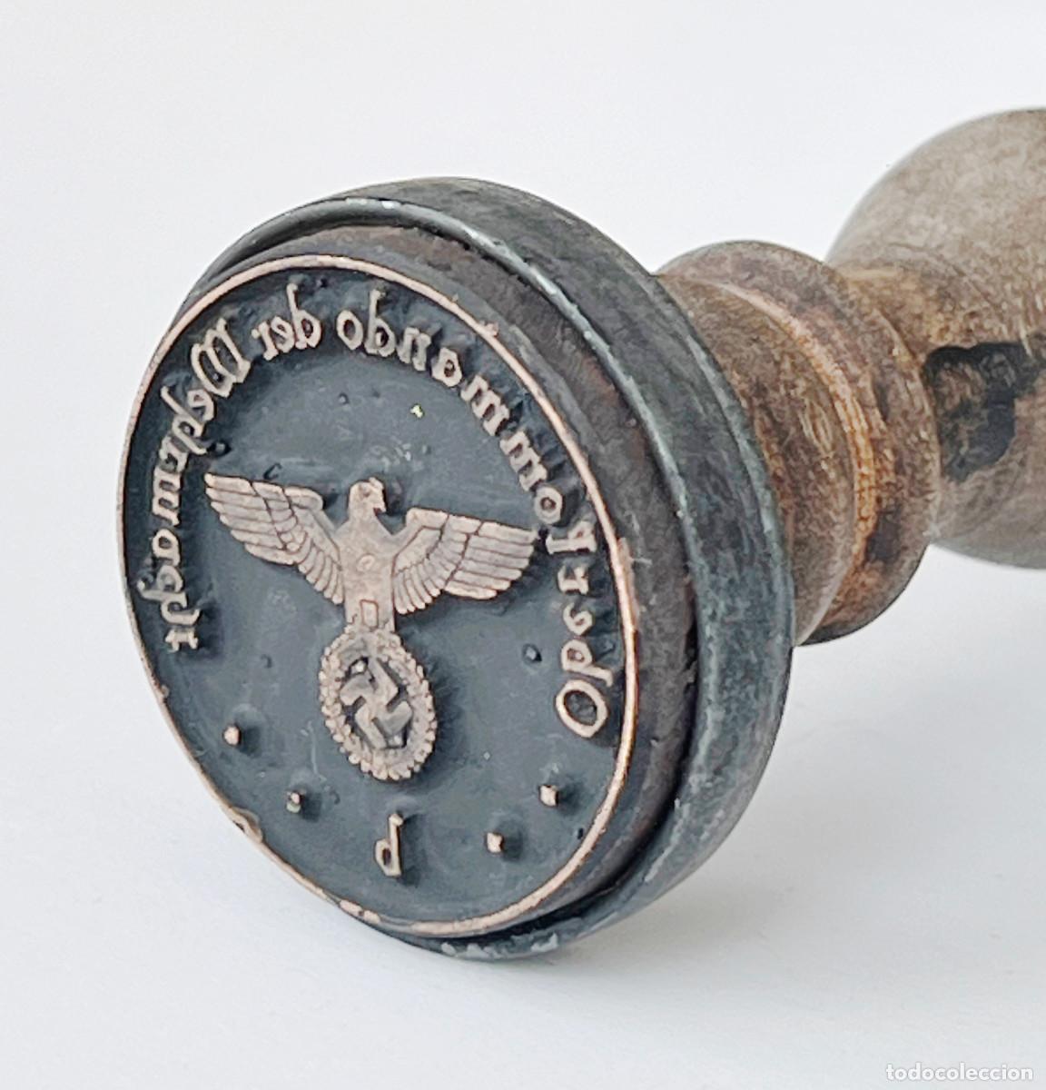 Militaria: TAMPON -ALEMAN-ALEMANIA NAZI