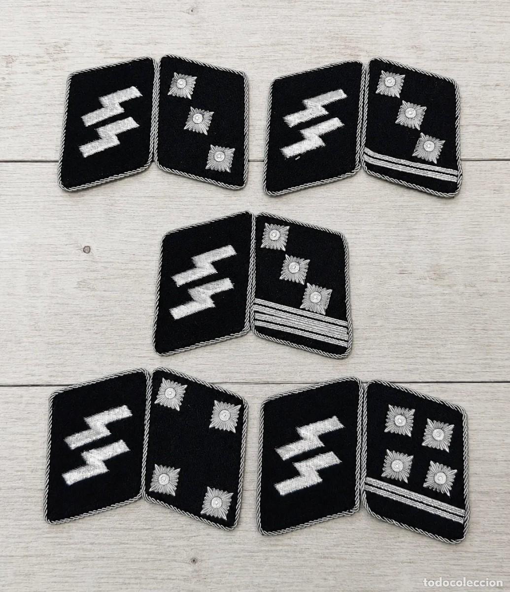 Militaria: Colecci&oacute;n Completa de Rangos de Oficiales de las Waffen-SS