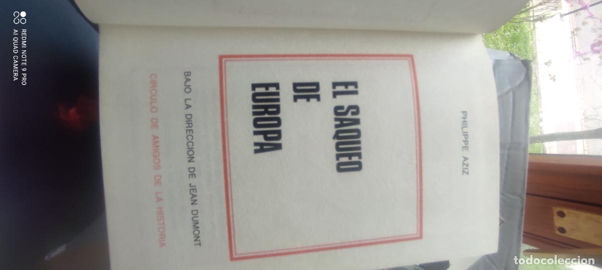 Militaria: EL SAQUEO DE EUROPA. LOS GRANDES ENIGMAS DEL III REICH DE PHILIPPE AZIZ(CIRCULO DE AMIGOS)