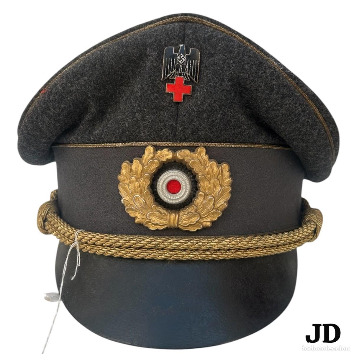 Militaria: Gorra de General de Cruz Roja Alemana