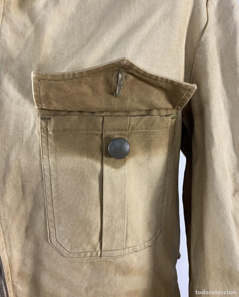 Militaria: MONO LUFTWAFFE AFRIKA KORPS ORIGINAL - Foto 10