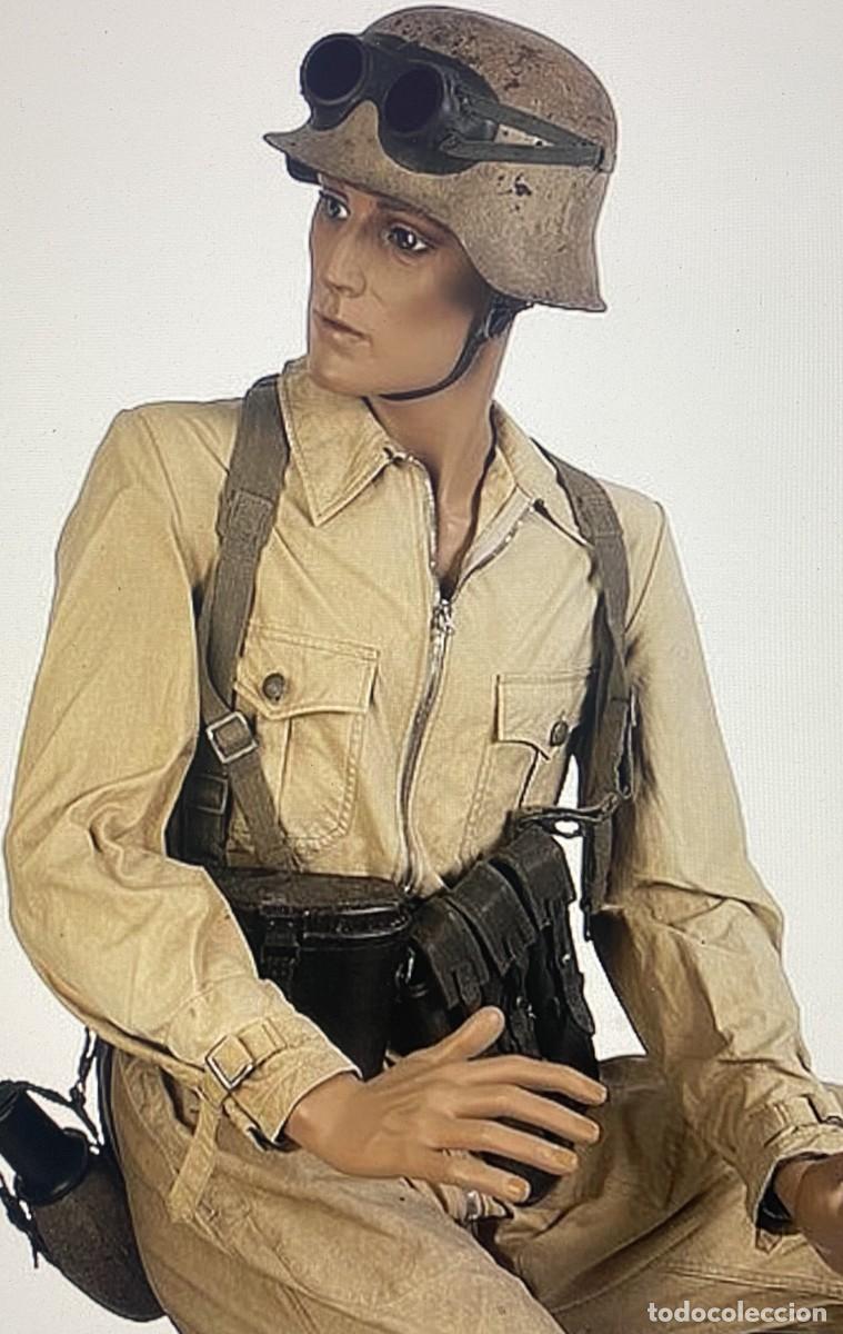Militaria: MONO LUFTWAFFE AFRIKA KORPS ORIGINAL - Foto 21