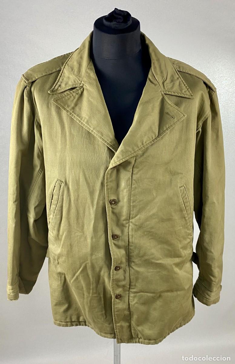 Militaria: FIELD JACKET US ARTIC OD M1943 WWII Chaqueta de campo modelo Field Jacket ARTIC M43 ORIGINAL IIGM