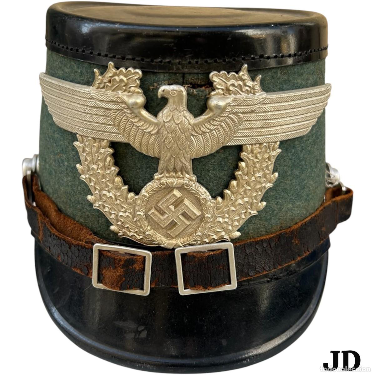 Militaria: Tschako de la Gendarmer&iacute;a Alemania