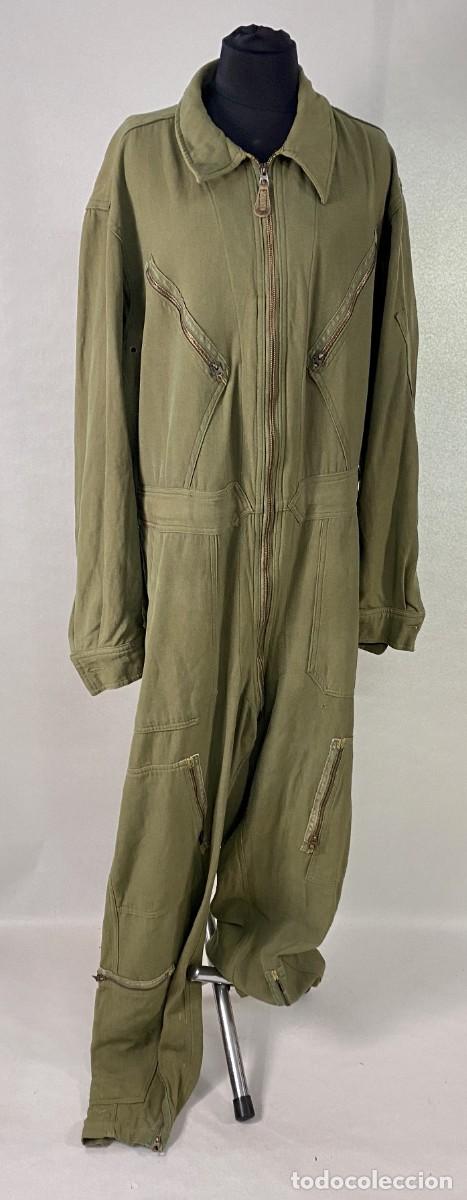 Militaria: SUIT FLYING LIGHT GABARDINE TYPE L1 3237 WWII ORIGINAL