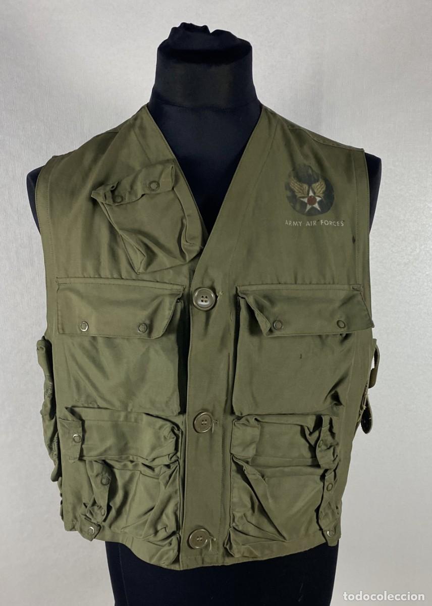 Militaria: CHALECO DE SUPERVICENCIA PARA PILOTO USA IIGM