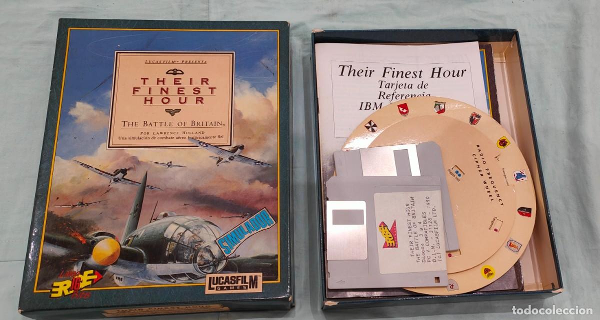 Militaria: THEIR FINEST HOUR de LUCASFILMS GAMES - AMIGA VIDEOJUEGO
