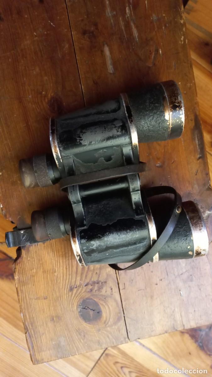 Militaria: BLC Zeiss Dienstglas 7 &times; 50 prism&aacute;ticos binoculares
