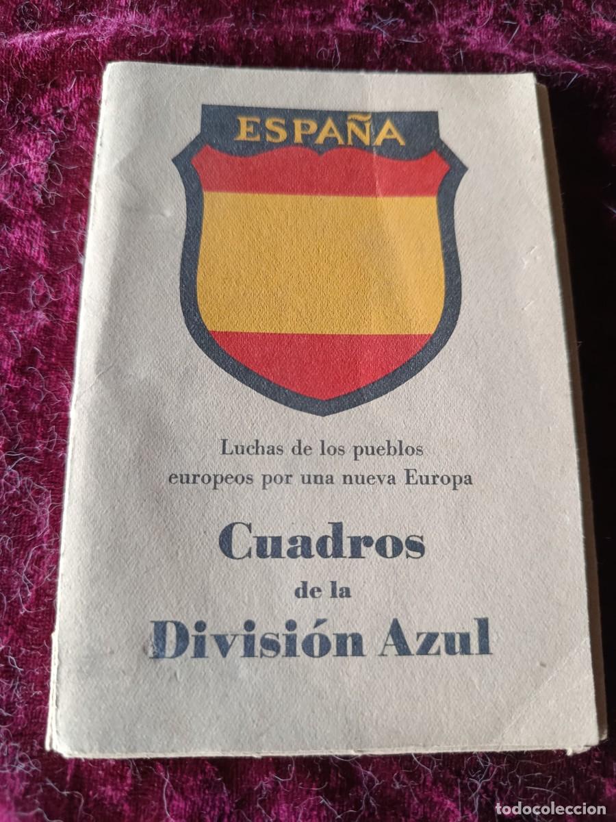 Militaria: Lote de postales antiguas sobre fotos de la Divisi&oacute;n Azul.