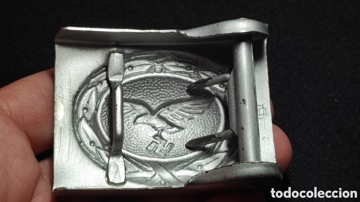 Militaria: Hebilla Luftwaffe, marcaje - Foto 2