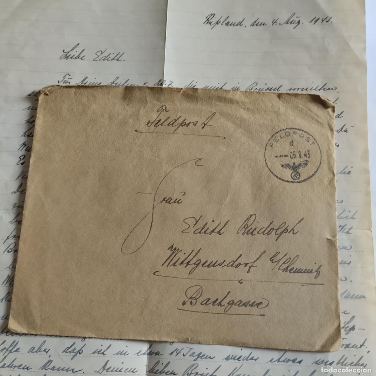 Militaria: FELDPOST CORREO ALEMAN WWII