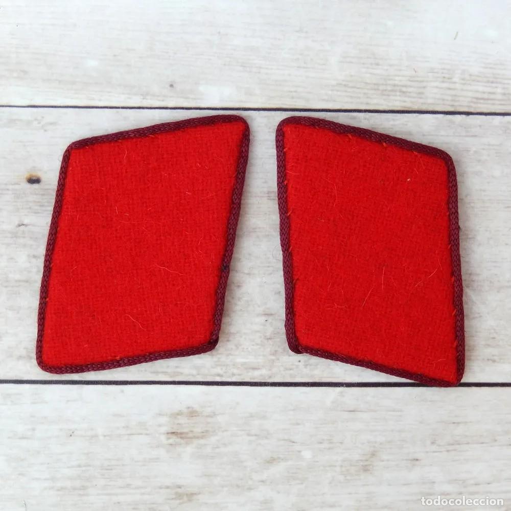Militaria: Parches de Cuello NSDAP Anw&auml;rter - no-miembro del Partido