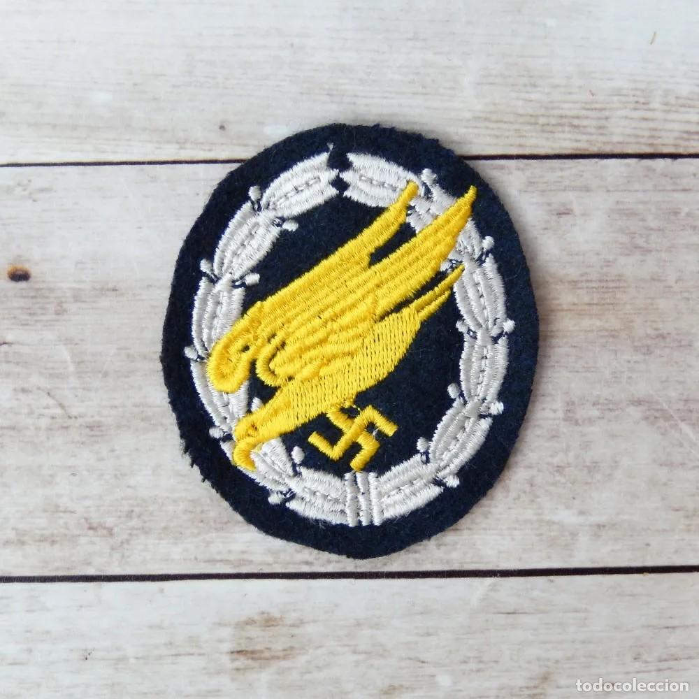Militaria: Insignia de Pa&ntilde;o de Paracaidista de la Luftwaffe Hecha a M&aacute;quina