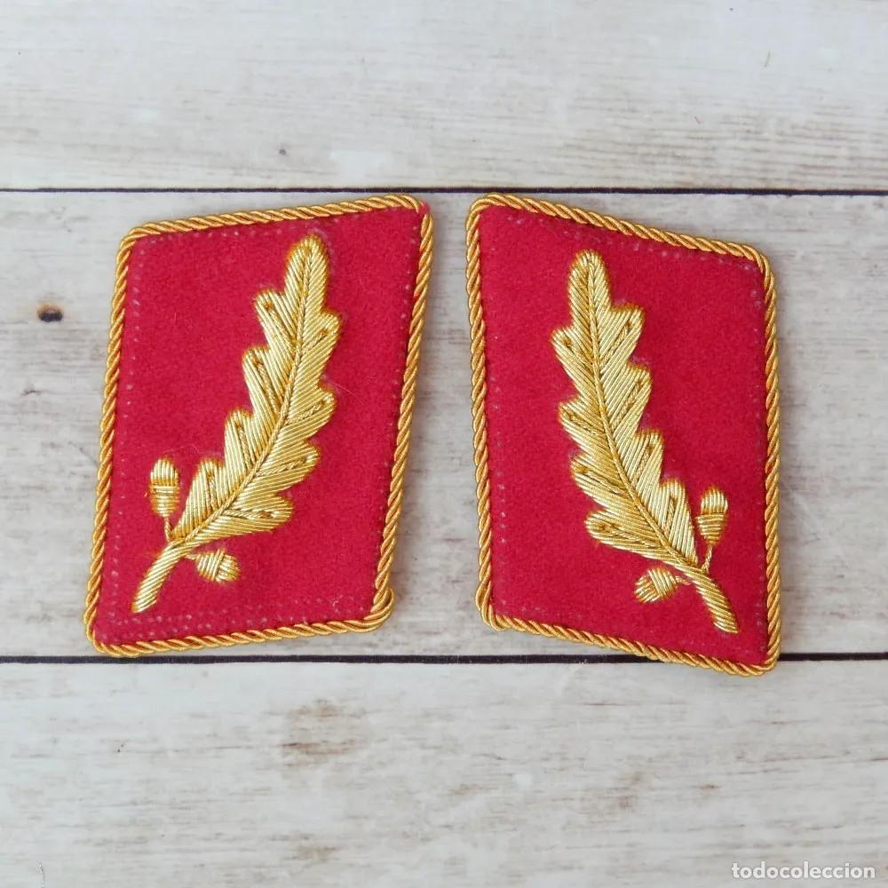 Militaria: Parches de Cuello SA Obersten SA F&uuml;hrung Feldherrnhalle