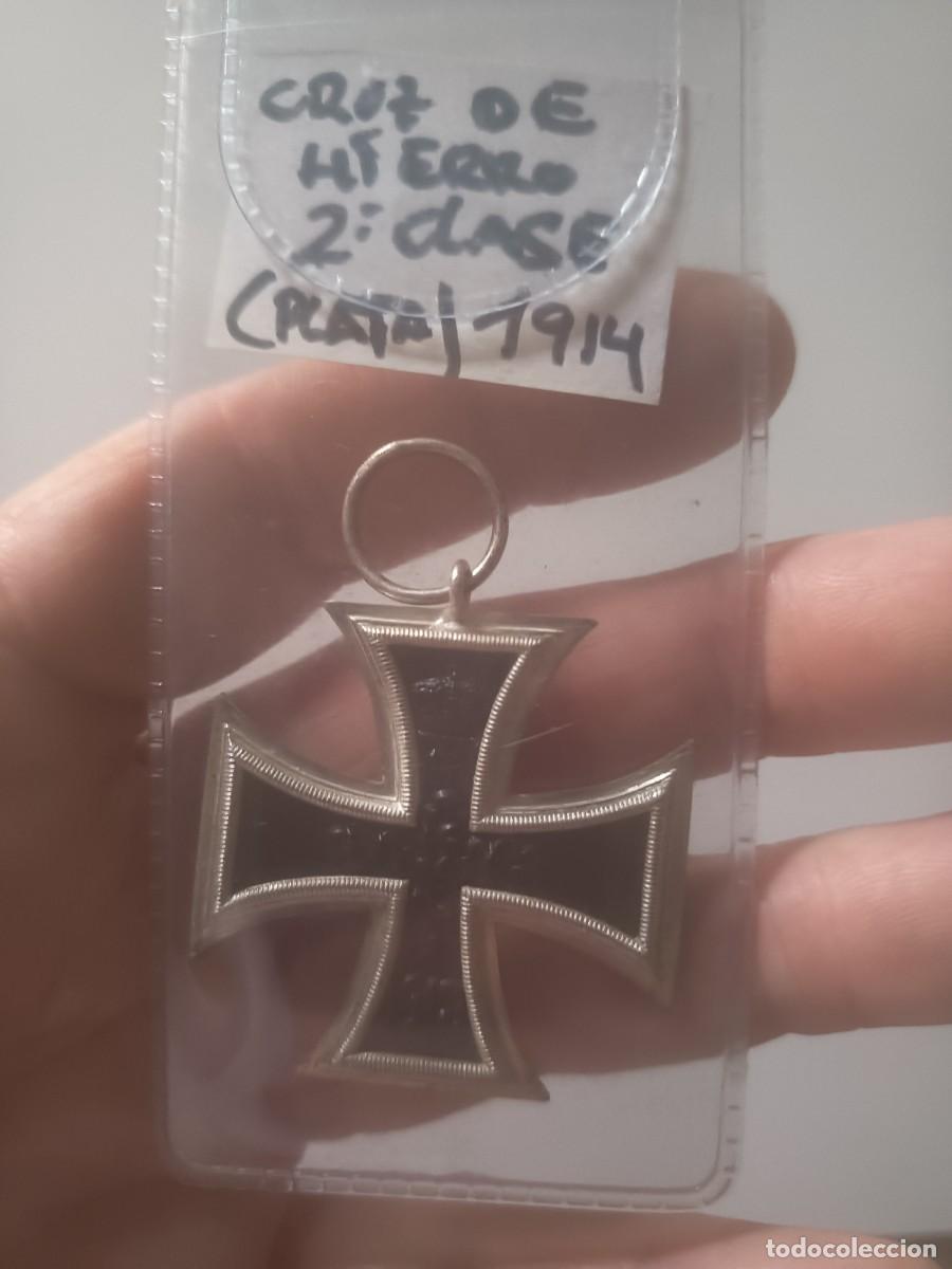 Militaria: CRUZ DE HIERRO 2 CLASE( CONTORNO DE PLATA) 1914