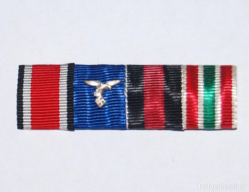 Militaria: BANDA DE 4 CONDECORACIONES - LUFTWAFFE - WWII