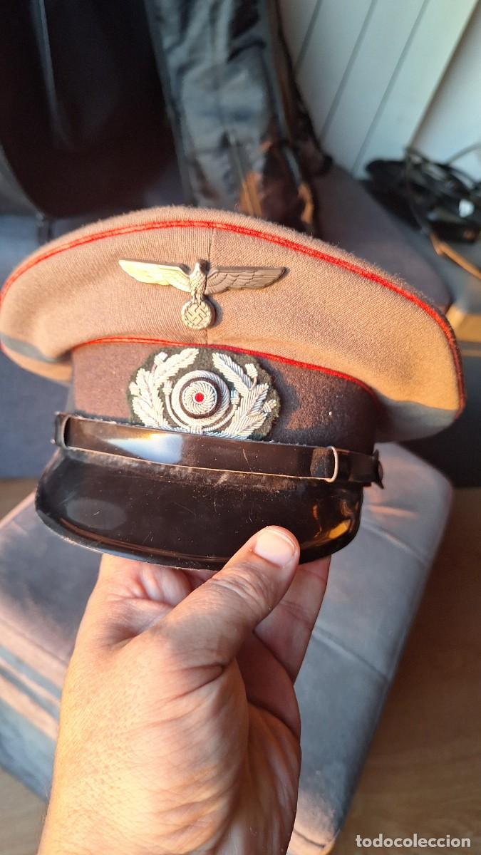 Militaria: Gorra alemana talla 57 - Foto 5