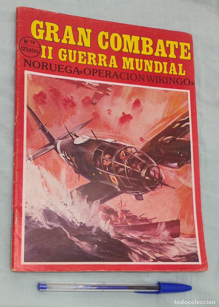 Militaria: GRAN COMBATE, II GUERRA MUNDIAL N&ordm; 16 Noruega Operacion Vikingo, 1985