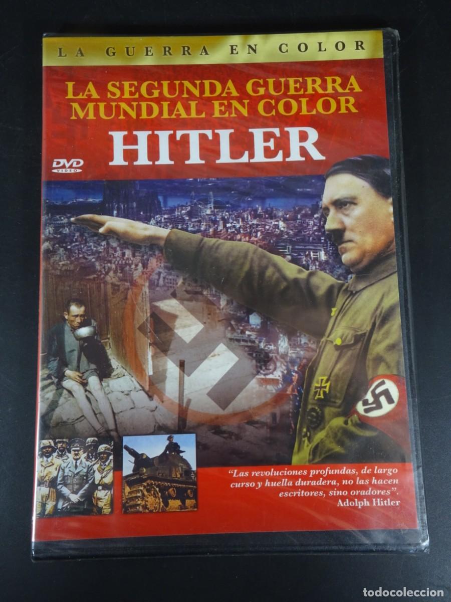Militaria: DVD , LA SEGUNDA GUERRA MUNDIAL EN COLOR, HITLER, PRECINTADO, VER FOTOS