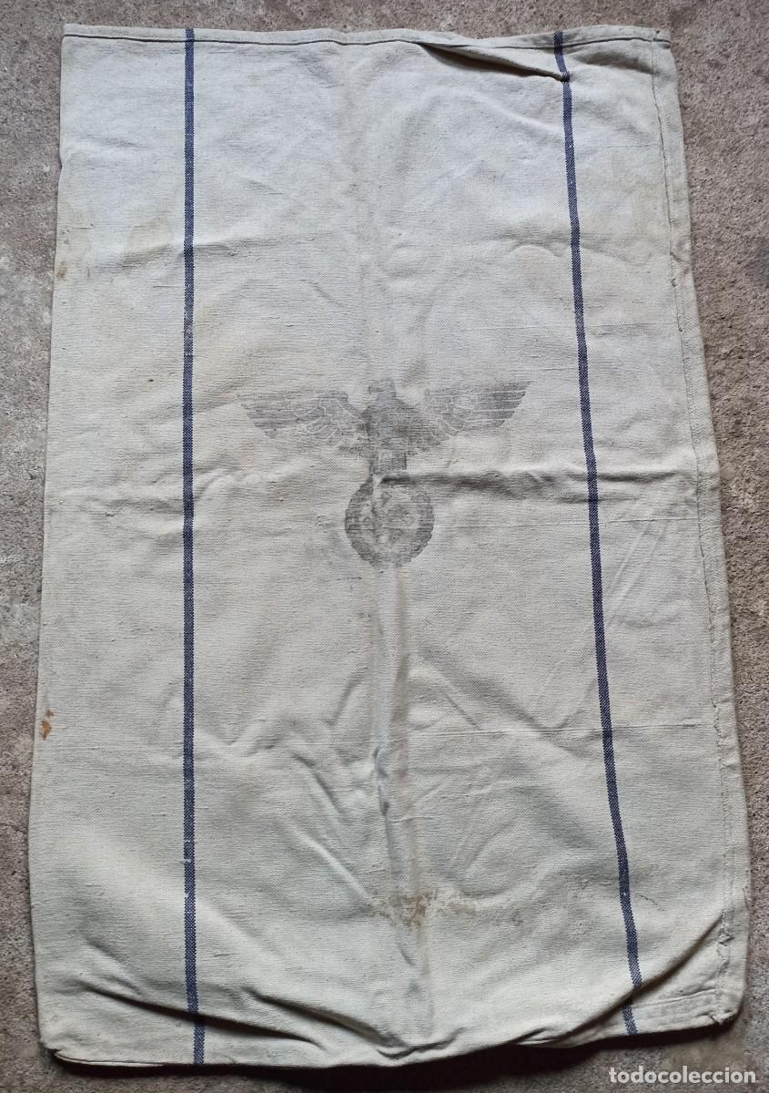 Militaria: Saco original alem&aacute;n Deutsche Whermacht (III Reich Hitler- Nazi- Alemania) WWII de 1940