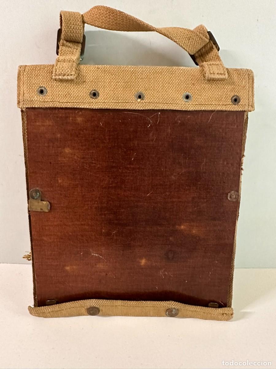 Militaria: Portamapas militar brit&aacute;nico Modelo 1937 WW2