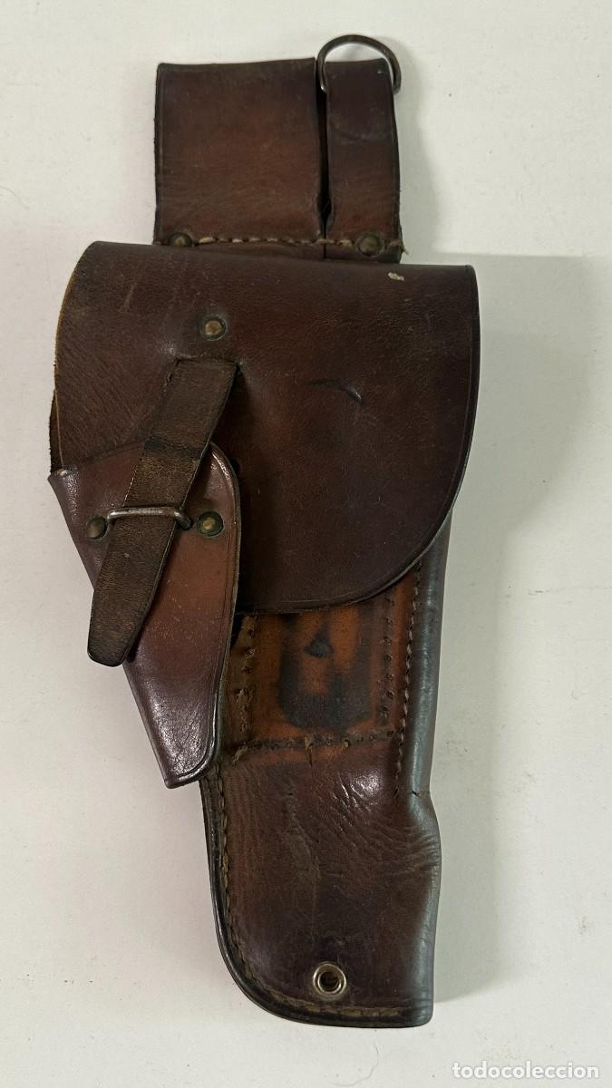Militaria: Funda pistola francesa WW2